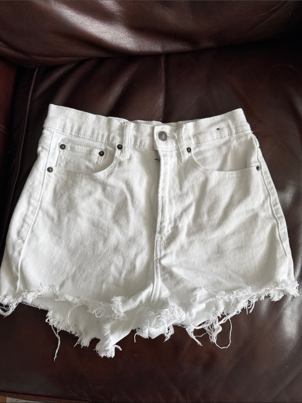 Abercrombie high rise shorts